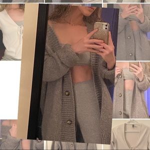 Zara Oversized Knit Cardigan